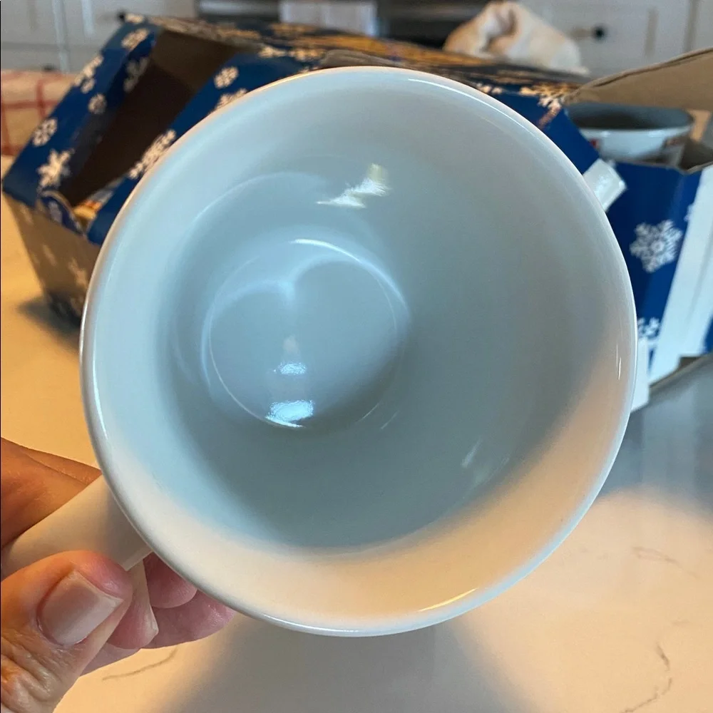Debbie Mumm snowflake stoneware